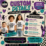 Custom Kids T-Shirt – Personalized Infant, Toddler & Youth Tee