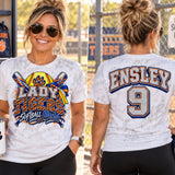Lady Tigers Softball Mama Graphic T-Shirt