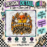 Sweet but Psycho Candy Corn Digital PNG