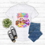 One More Squish PNG, Squishy Character Design, Colorful DTF Sublimation Shirt Graphic