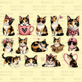 Cat Clipart Bundle | 50+ Kitten PNG Designs (Digital Download)