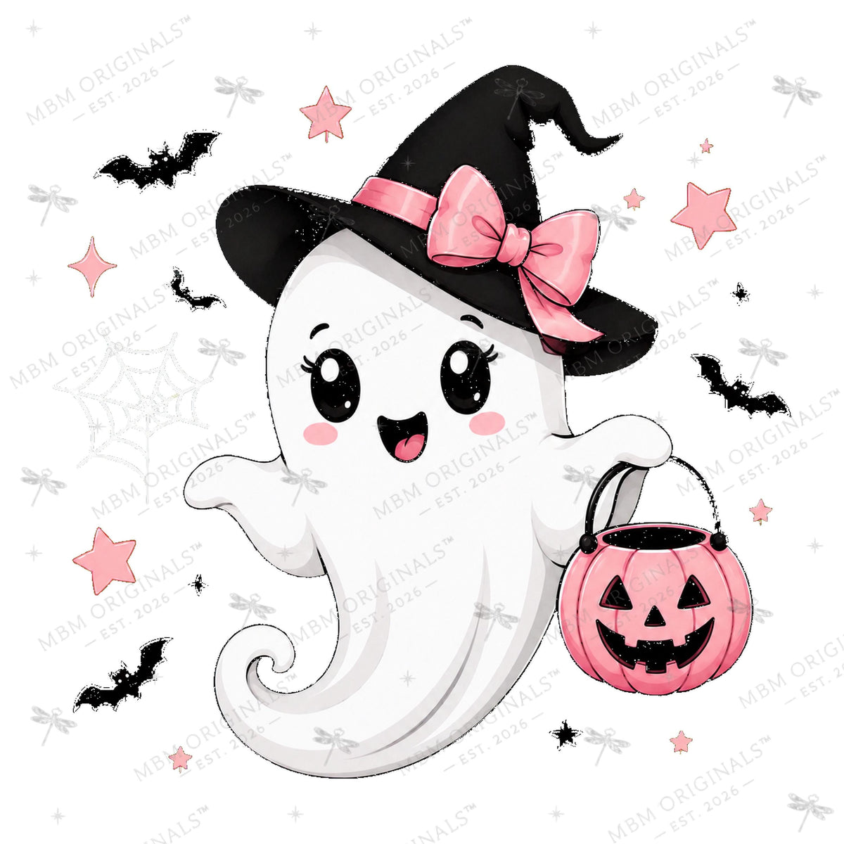 Pretty Wicked Pink Halloween PNG Bundle, 11 Spooky Boutique Designs for DTF and Sublimation