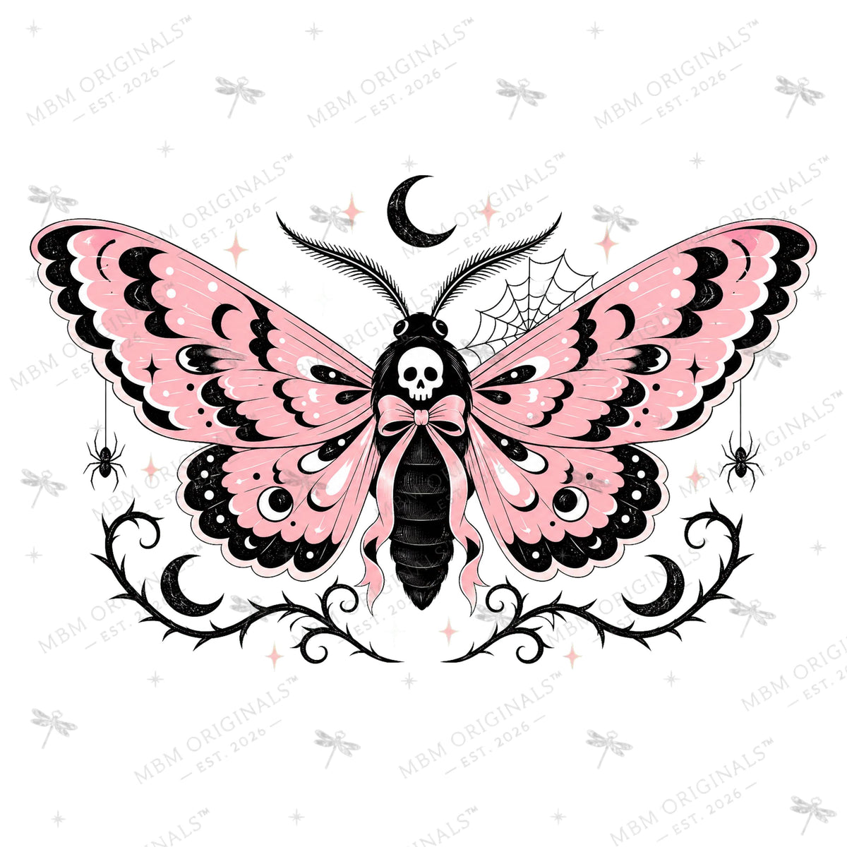 Pretty Wicked Pink Halloween PNG Bundle, 11 Spooky Boutique Designs for DTF and Sublimation