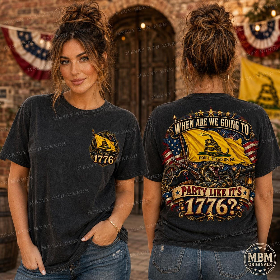 Gadsden Flag PNG, Don't Tread on Me Shirt Design, Patriotic Party 1776 (Digital Download)