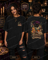 Midnight Biscuit Co. Black Cat Halloween Bakery PNG Design (Digital Download)