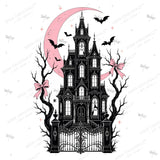Pretty Wicked Pink Halloween PNG Bundle, 11 Spooky Boutique Designs for DTF and Sublimation