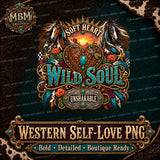 Western Horses Turquoise Heart Cowgirl PNG, Desert Sunset Sublimation Design