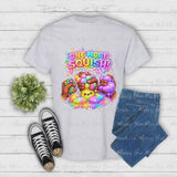 One More Squish PNG, Squishy Character Design, Colorful DTF Sublimation Shirt Graphic